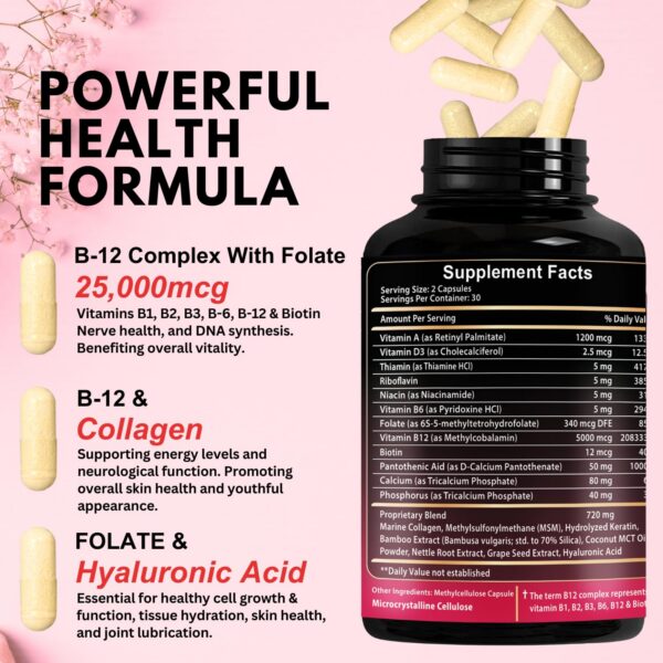 vitboost vitaminas b para salud general energía y piel