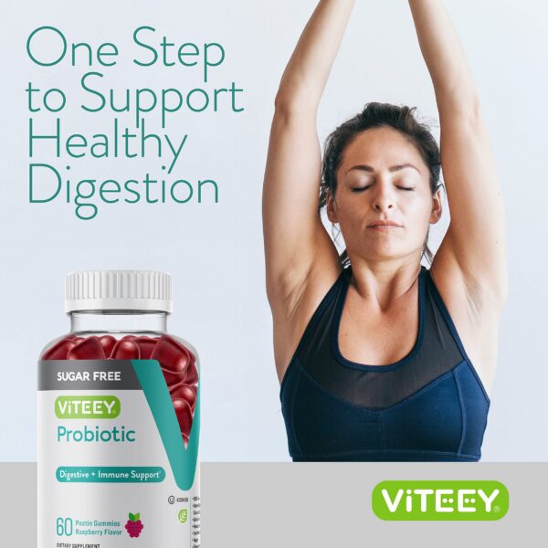 Ingredientes de gomitas probióticas Viteey