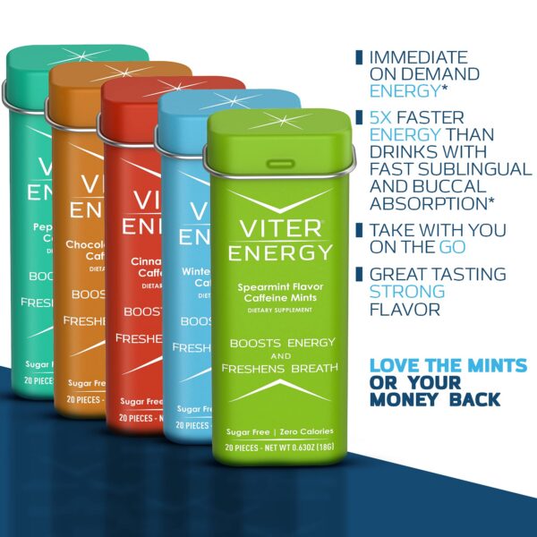 Caja de 20 menta Viter Energy
