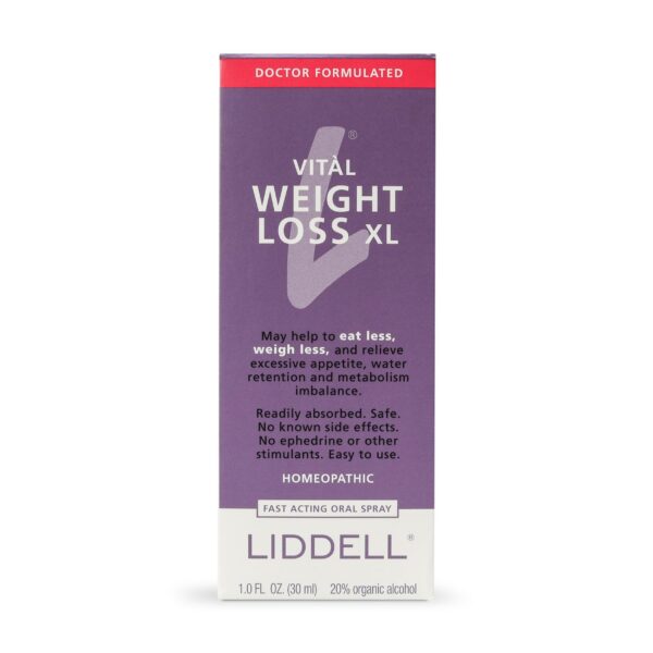 VITL Weight Loss XL Liddell spray almacenamiento y calidad
