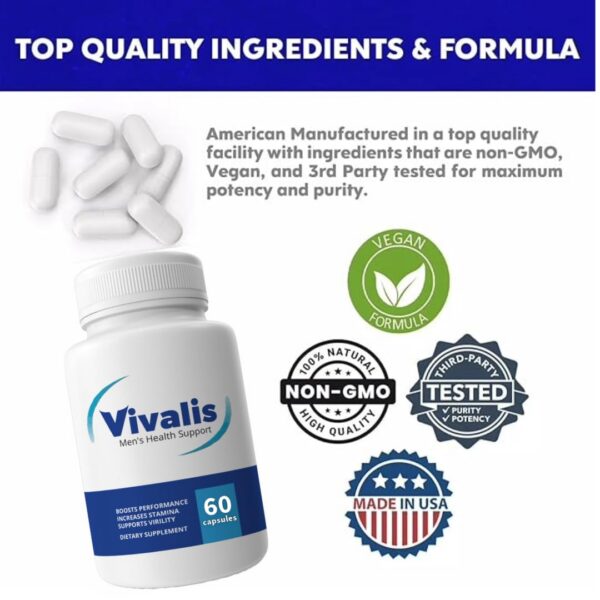 VIVALIS cápsulas para combatir fatiga y aumentar vitalidad