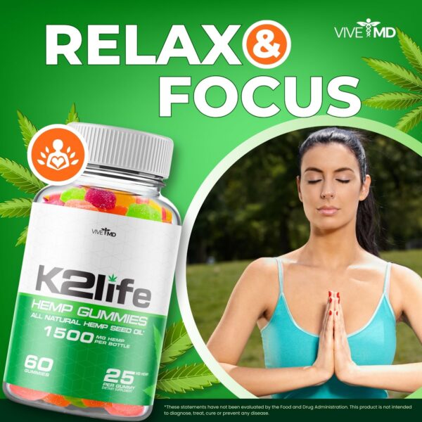 VIVE MD K2Life envase y sello