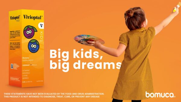 Vivioptal Kids suplemento de vitaminas y minerales líquido