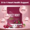 Etiqueta nutricional VivoNu Beetroot Gummies