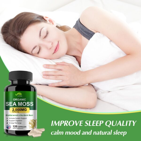 Presentación VPKIN cápsulas orgánicas musgo marino