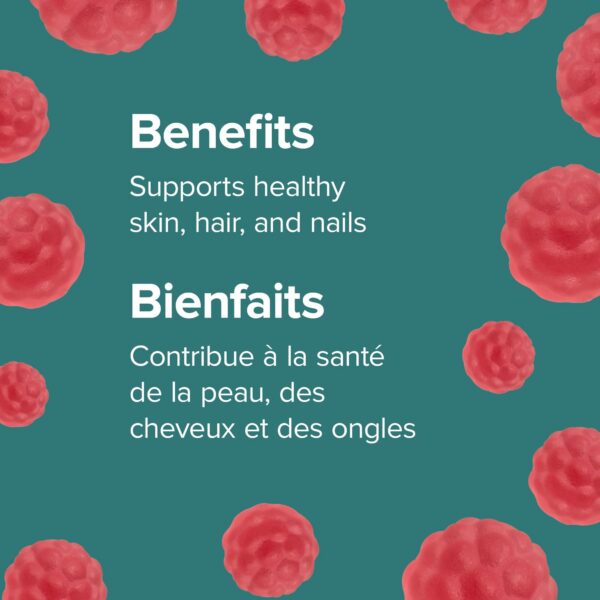 Etiqueta de biotina Webber Naturals