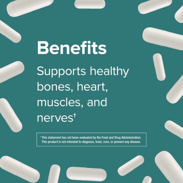 Frasco de Magnesio Citrato 250 cápsulas