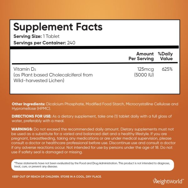 Instrucciones WeightWorld D3 5000 UI