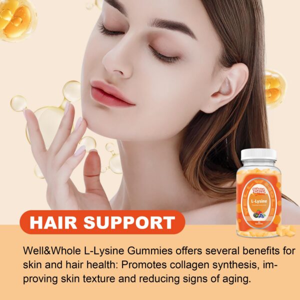 Gomitas L-Lysine consumo diario