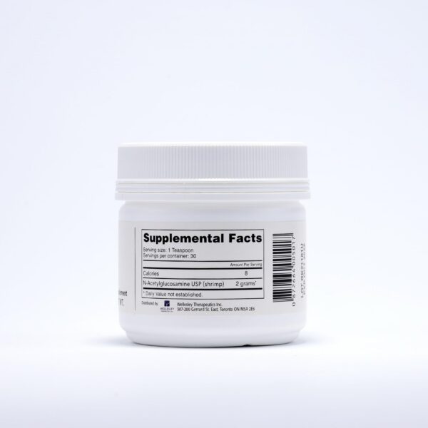 Ingredientes en etiqueta de Ultimate Glucosamine