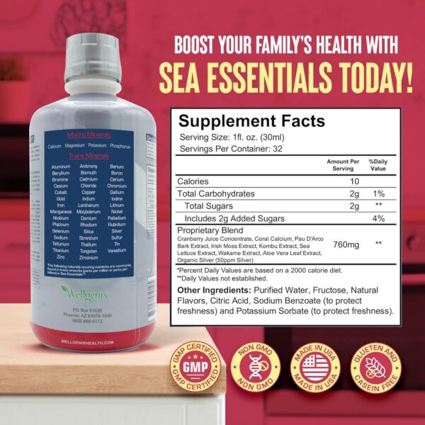 Wellgenix Sea Essentials - apoyo inmunológico