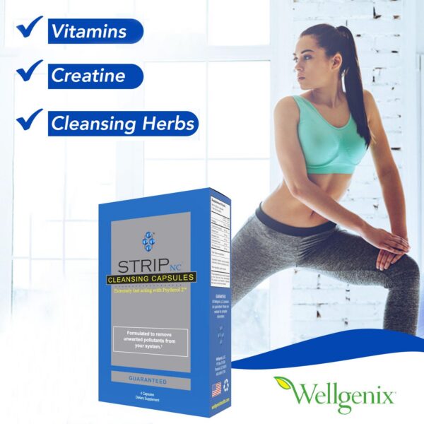 Wellgenix Strip NC paquete 2 cápsulas detox herbales