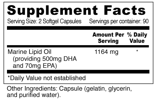 Wellness Resources Daily DHA suplemento caja exterior