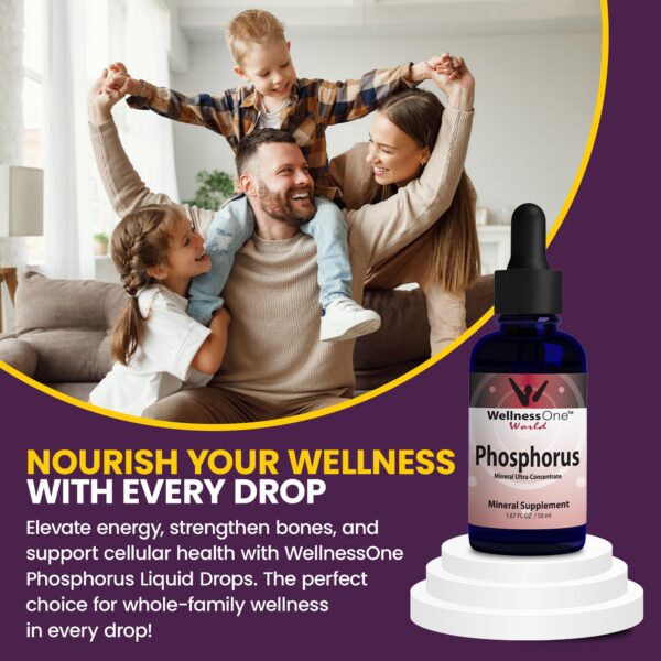 WellnessOne fósforo iónico para salud huesos y energía eficaz