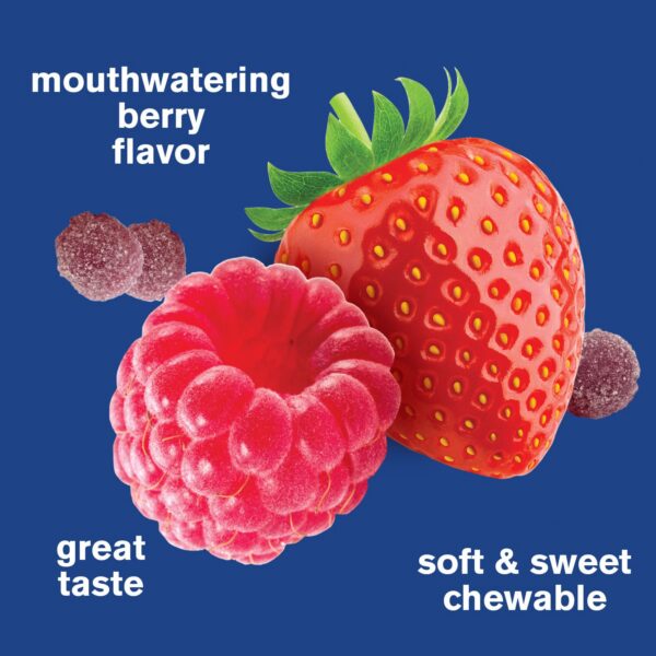 Detalle de porción de gomitas