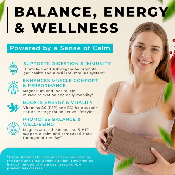 Envase de magnesio glicinato líquido