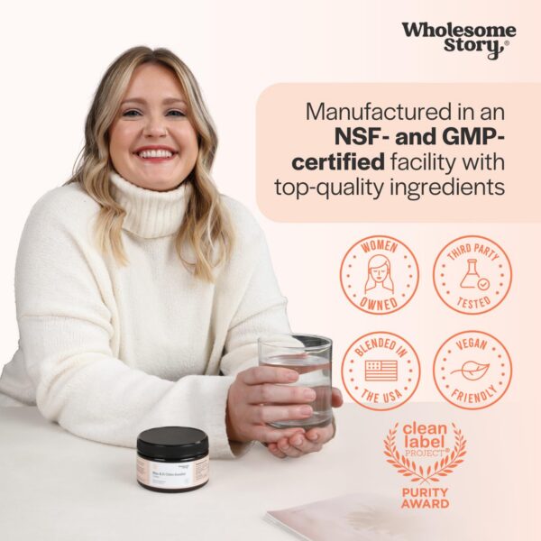 Cucharita de medición y frasco