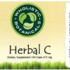 Wholistic Botanicals Herbal C cápsulas interior