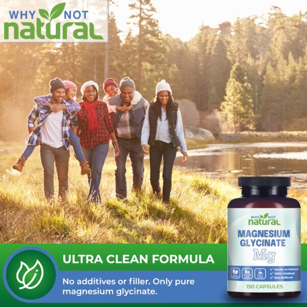 Etiqueta detalla Mg glicinato