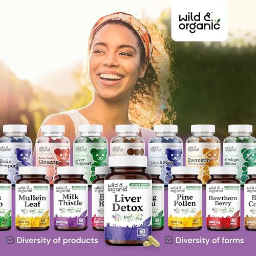 Wild & Organic - Diseño de Cápsula Fácil de Tomar