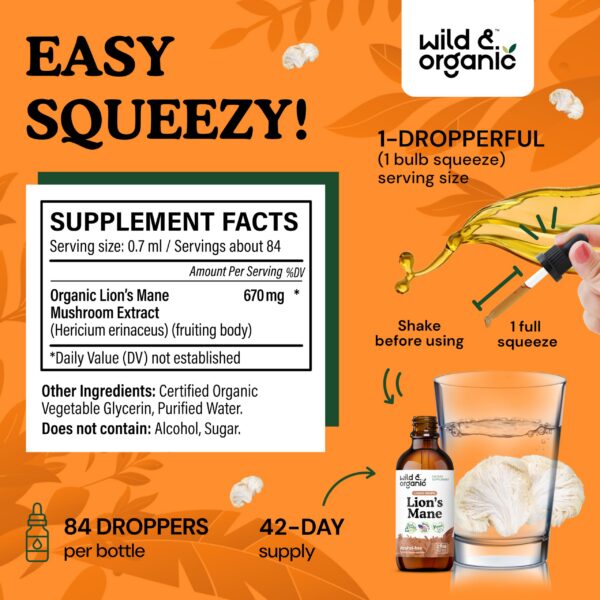 Wild & Organic extractos líquidos sin alcohol ni azúcar añadida