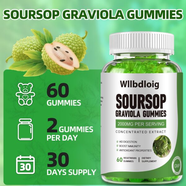 Gomitas en envase de 60 gomitas