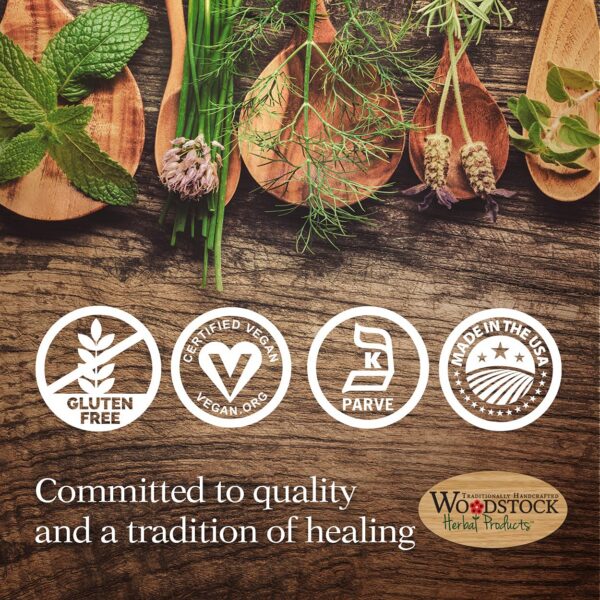 Ingredientes herbales Woodstock Adrenal Formula