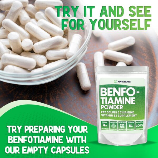 XPRS Nutra benfotiamina ingredientes y beneficios