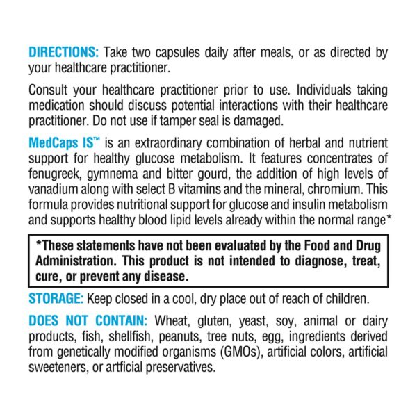Capsulas de XYMOGEN MedCaps cerca de la caja