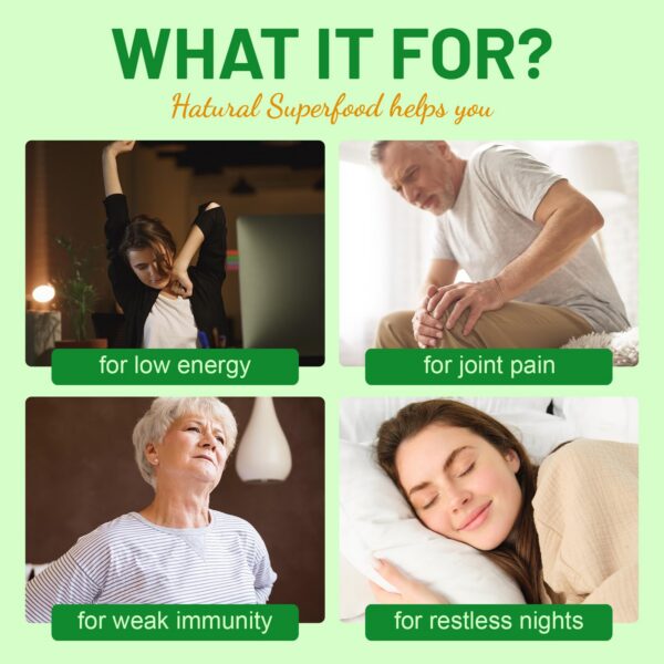 Vista general de cápsulas y envase