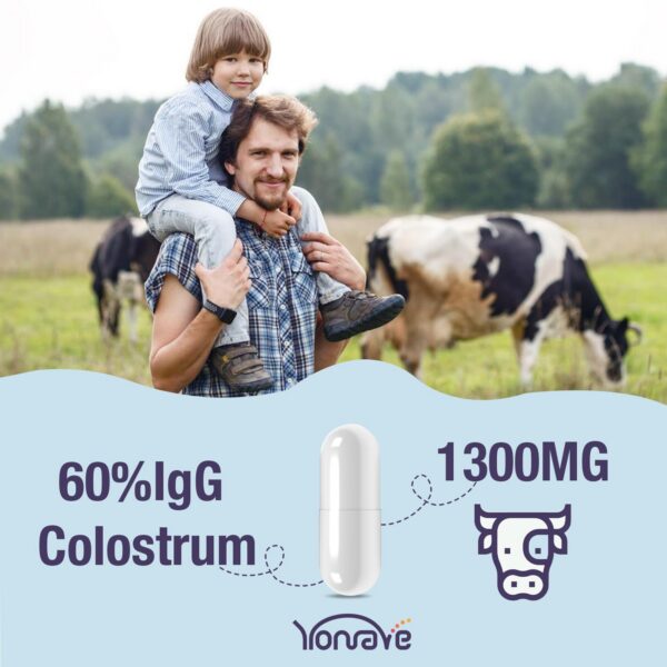 Presentación del producto Yonrave Calostro Bovino