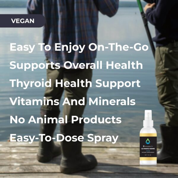 Youngevity Iodine líquido etiqueta frontal