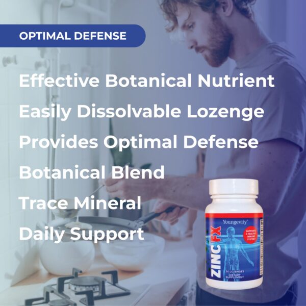 Caja de Zinc Fx con sello de Youngevity