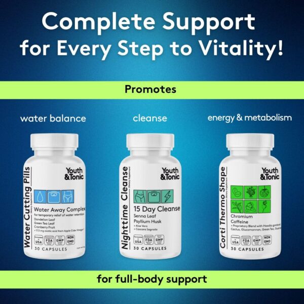 Logo Youth & Tonic y detalles