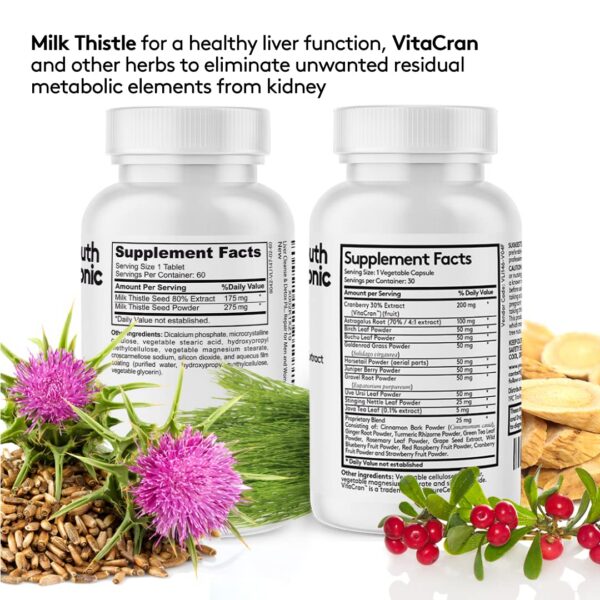 Version 1.0.0 Youth & Tonic suplemento limpieza hepática y renal natural