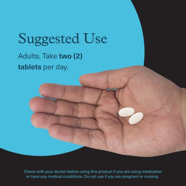 Version 1.0.0 Empaque de 120 tabletas