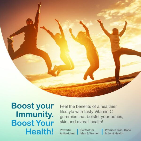 Yum-Vs Gominolas Vitamina C etiqueta trasera