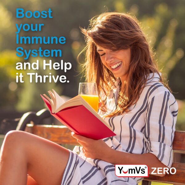 Gominolas Yum-Vs Vitamina C sin azúcar vista superior