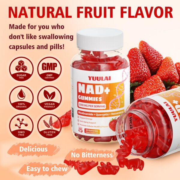 Frente de la caja Yuulai NAD+