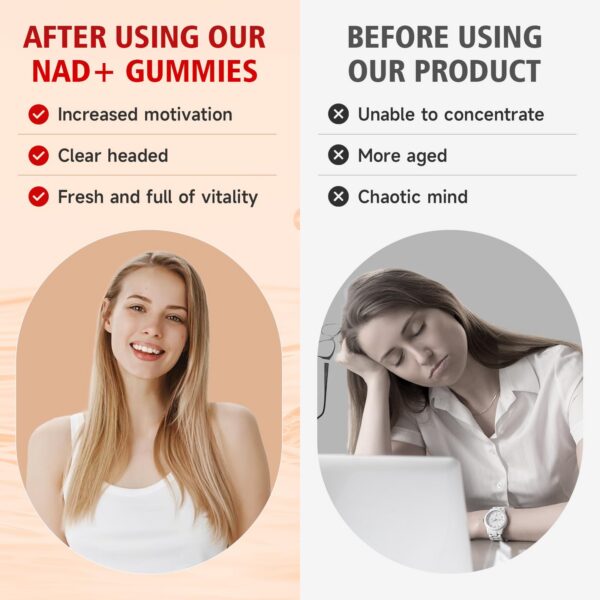 Etiqueta frontal de Yuulai NAD+