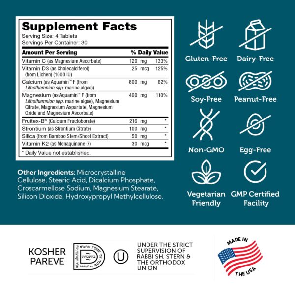 Version 1.0.0 Etiqueta de ingredientes Zahler Bonefactor