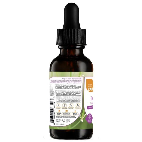 Tapa y frasco de hierro Zahler