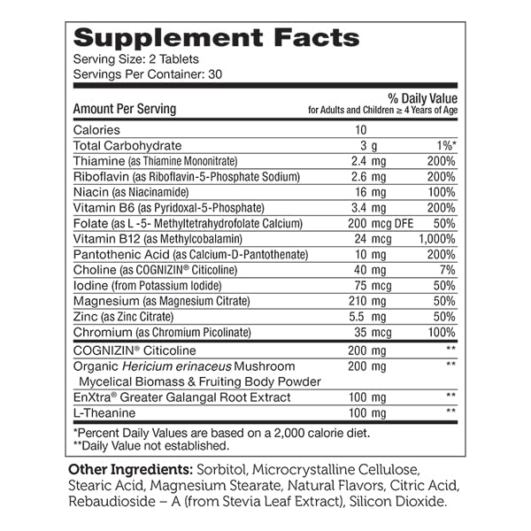 Suplemento Zahler KidsActive vitaminas y minerales para niños concentrados