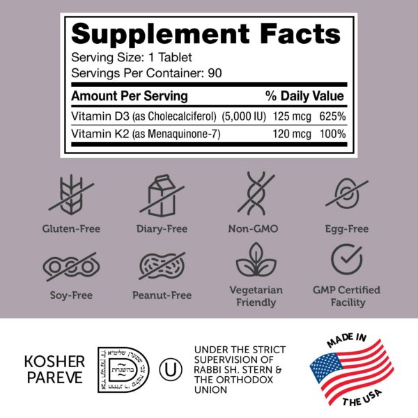 vitaminas d3 k2 liposolubles para salud ósea y cardiovascular