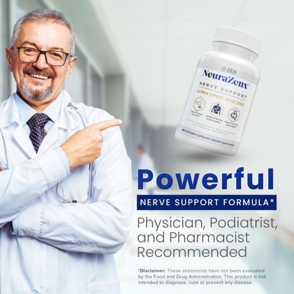 NeuraZenX botella y cápsulas