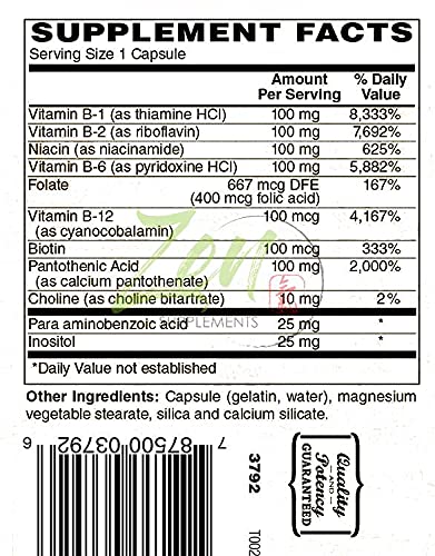 Zen Supplements caja suplemento complejo vitaminas B