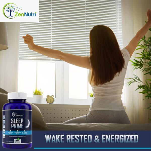 ZenNutri Sleep Prime mezcla anti-estrés para mejor descanso nocturno