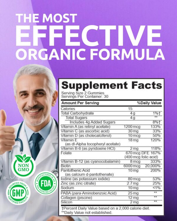 Envase con sello GMP y etiqueta