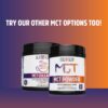Muestra de aceite MCT Zhou en bebida