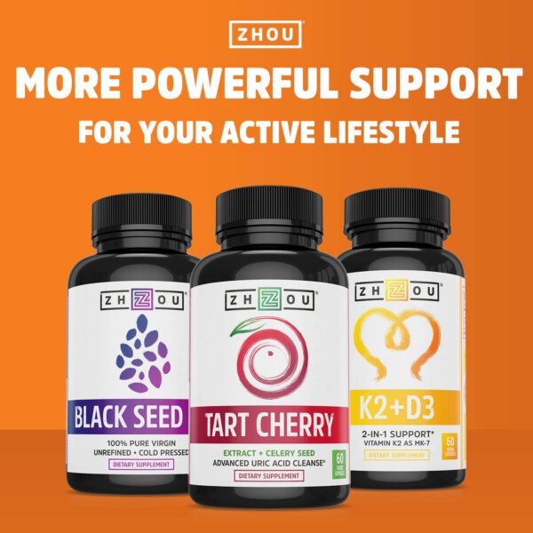Zhou suplemento potente para inflamación y estilo de vida activo